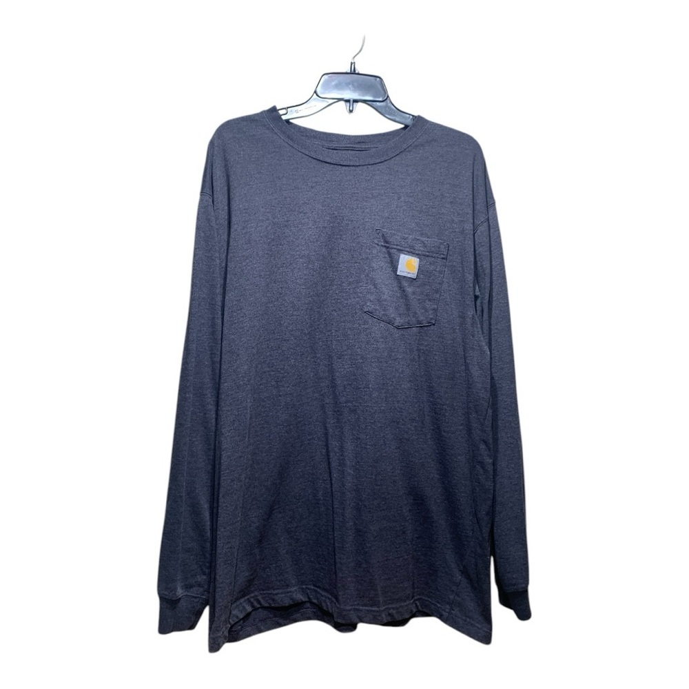 Carhartt Men's Loose Fit Gray Long Sleeve Shirt Sz XL